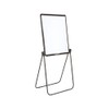 Staples Whiteboard/Flip Chart Easel, Black Frame