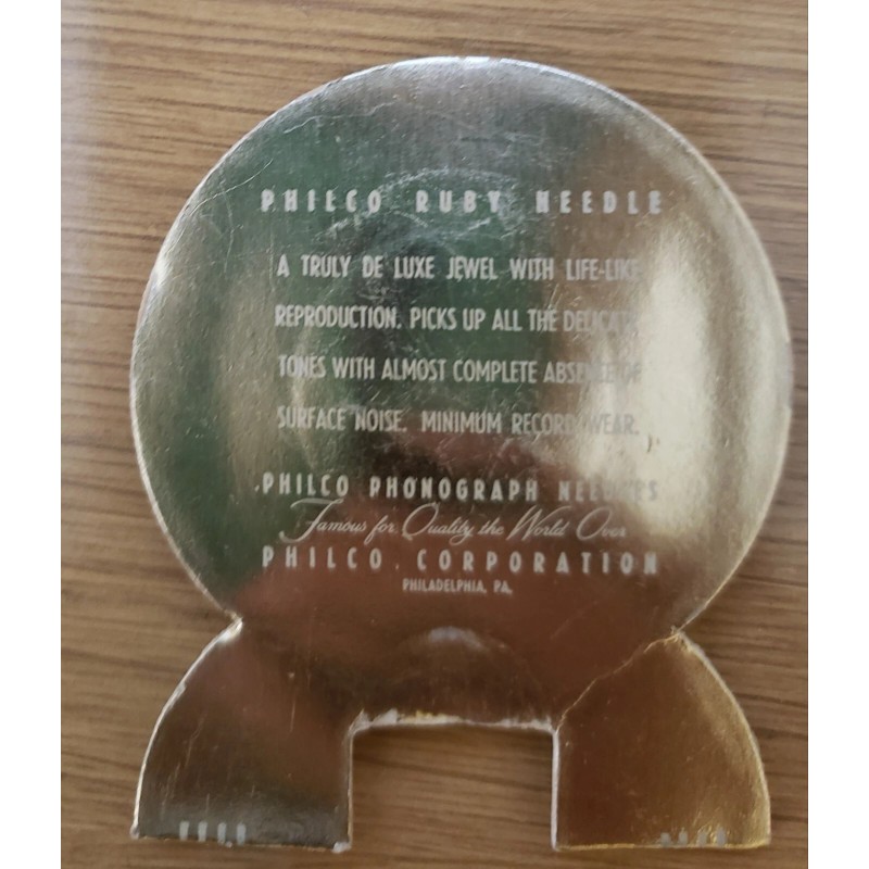 Vintage Phonograph Needles PHILCO Ruby - unopened