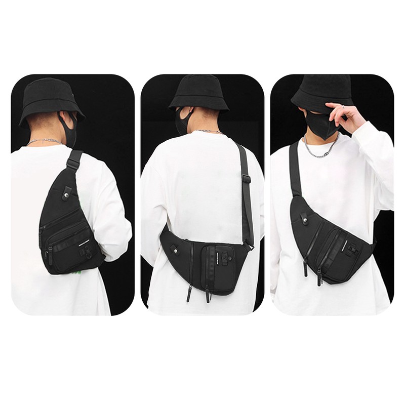 TOMSHOO Sling Backpack Chest Pack Shoulder Bag Crossbody Bag for