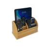 OSCO Bamboo Organiser | 6 Compartments | Office Tidy |