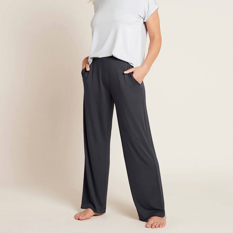 Boody Downtime Wide Leg Lounge Pant, Storm / XS