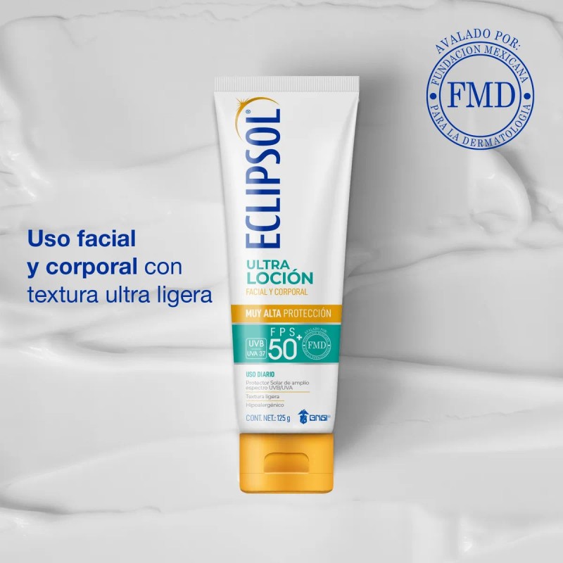 Ultra Loción Facial Corporal Eclipsol 125 Gramos