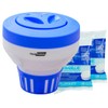 Floater Chlorine Dispenser for Pools Fits 3" Tablets [2 Chlorinating