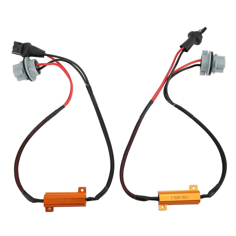 2Pcs LED Resistor Accurate Efficient Decoding Small Portable Anti Corrosion