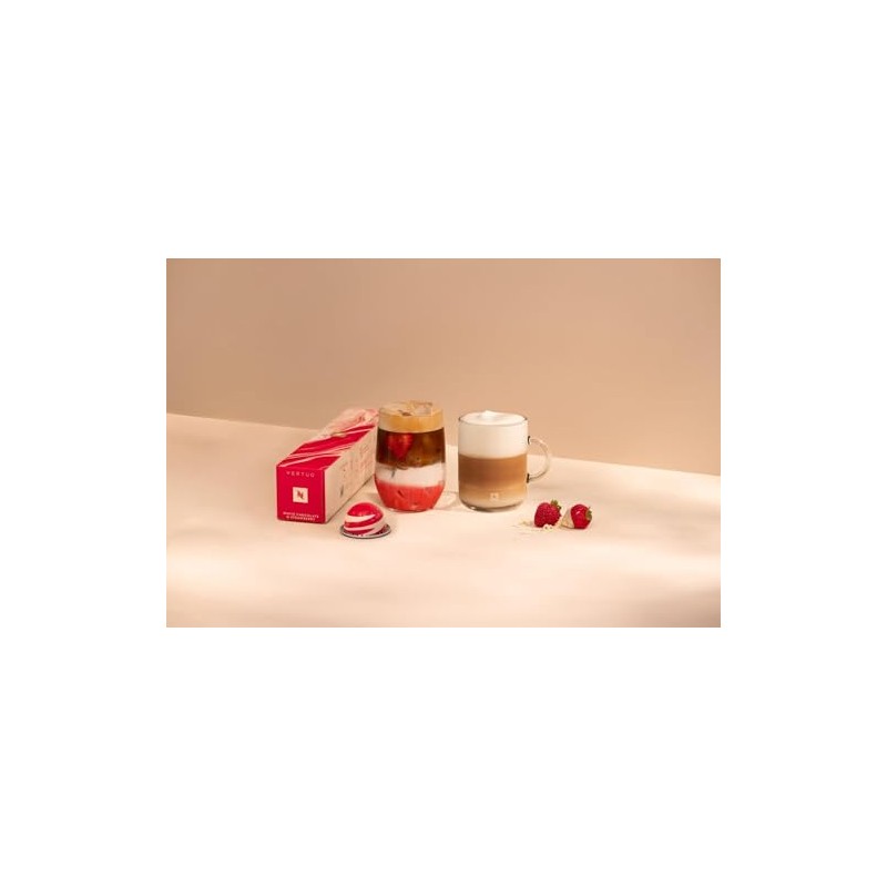 Limited Edition for Nespresso White Chocolate Strawberry Pods 1 sleeve