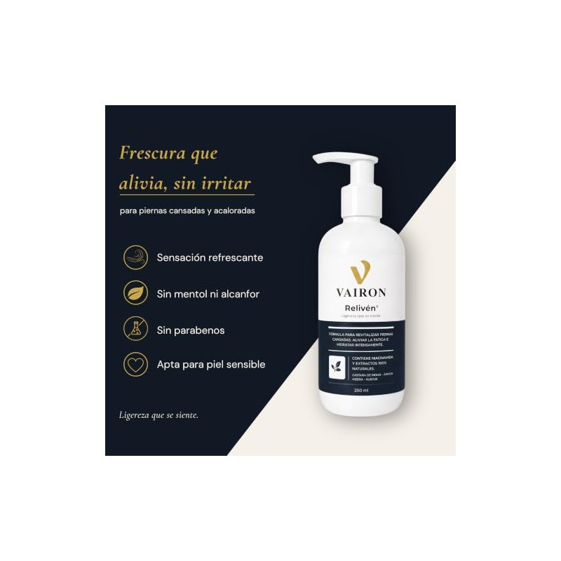 Crema Castaño de Indias y Niacinamida para Piernas Cansadas 250