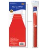 Red Polyester Carpet Runner Pack of 6