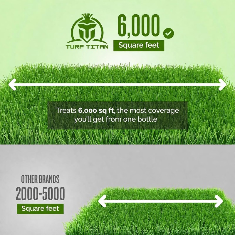 Turf Titan Lawn Advancer Fast-Acting Liquid Lawn Fertilizer (32 oz)