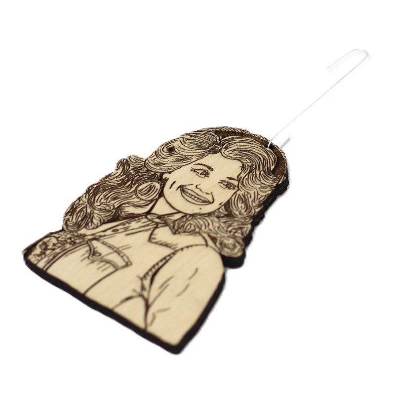 Dolly Wood Christmas Ornament