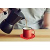 GLOBALDREAM Coasters, 6pcs Hollowed-Out Round Cup Coaster Metallic Round Coffee