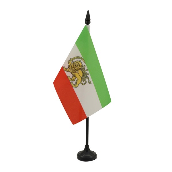 AZ FLAG - Iran Old Table Flag 4'' x 6''