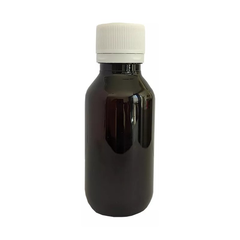 Mister Plastico 100 Pack Botella Plástico 40 Ml Ambar/gotero. Tapa