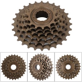 Tbest Bike Freewheel Cassette, Bicycle Component Gear Cassette 14T-28T and Group of Parts