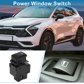 A ABSOPRO Power Window Switch Passenger Side Window Control Switch for Kia Sportage R 2010-2015 Black