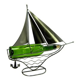 GIFTS PLAZA (D) Wine Bottle Holder, Sailboat, Bar Counter Decoration