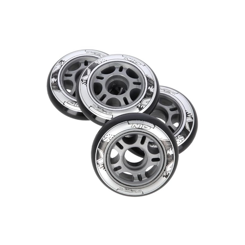 NILS Inline Roller Skating Skates Skate Wheels Replacement Wheels Pack