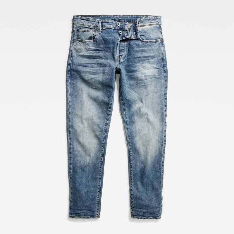 G-Star Raw 3301 Straight Tapered Men’s Jeans, Blue (Vintage Azure