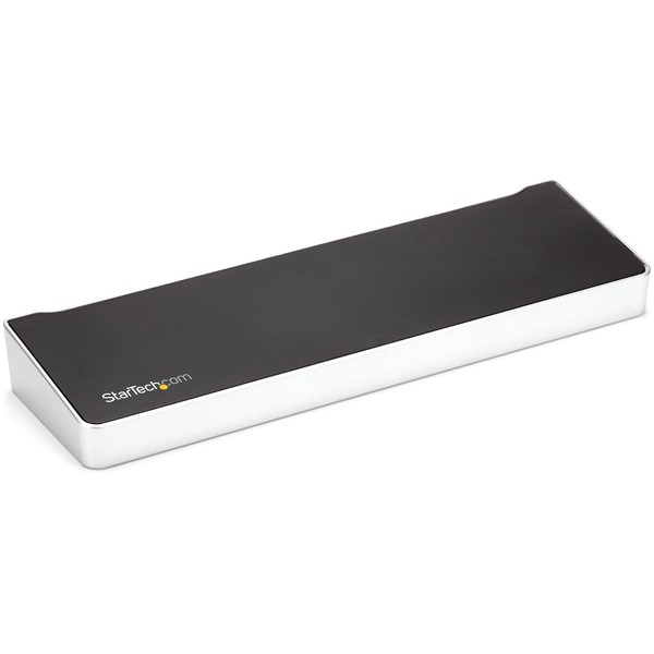 StarTech.com 4K USB-C Dock, Triple UHD 4K Monitor Docking Station,