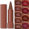Velvresse 2-in-1 High Pigmented Lip Liner and Lipstick Pencil Set