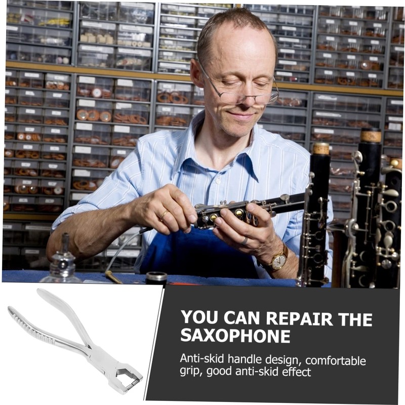 Kisangel Stainless Steel Musical Instrument Repair Tool for Saxophone and