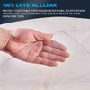 Bobetter 1.5mm Clear Office Desk Cover Protector 16×30 Inch Crystal