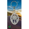 Blessed Sacrament Monstrance Keychain | Catholic Eucharist Key Chain |