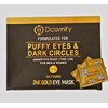 Dcomify 24K Gold Eye Mask - Anti-Wrinkle Patches, Gel Korean