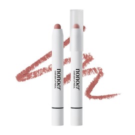 NoNoor Over Dew Lip Pencil, 002 Horse Suede Rosy Brown, 1 pc / 노노어 오버 듀 립펜슬, 002호스웨이드 로지브라운, 1개