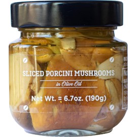 Porcini Mushrooms in Olive Oil - Brogolab - Borgotaro