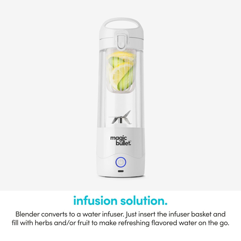 magic bullet Portable Blender MBPB50100W White