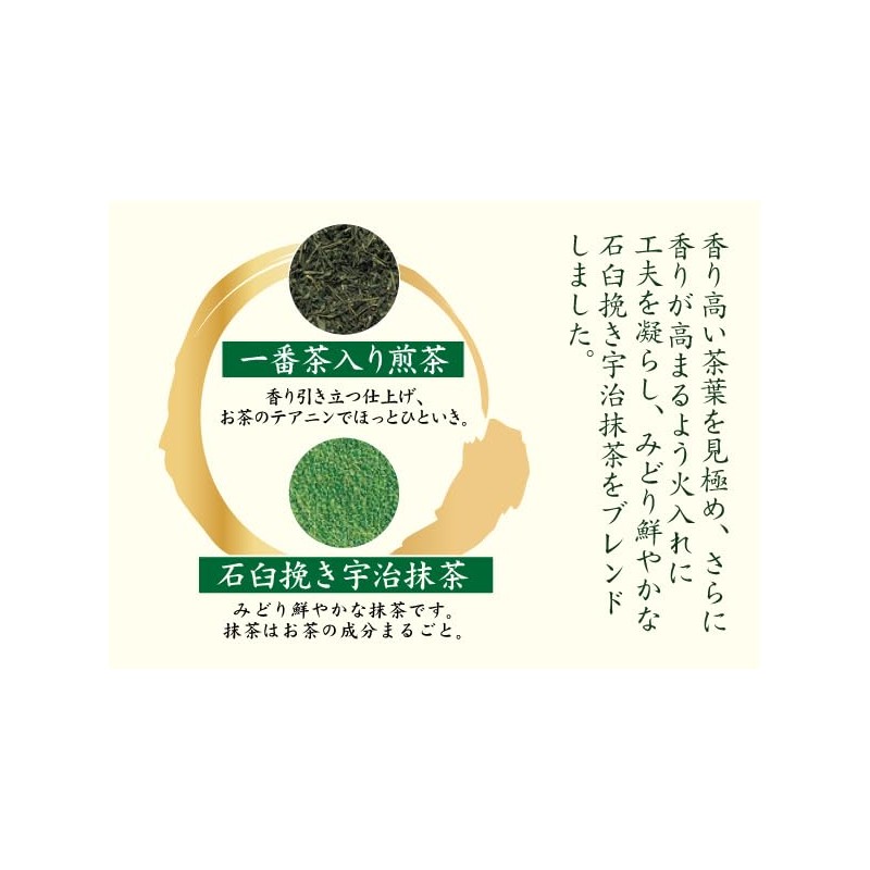 Uji no Dew Iyemon Green Tea with Matcha 3.5 oz