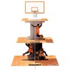 Jiaoiudi Basketball Party Decorations 3 Tier Basketball Cupcake Stand Basketball