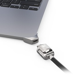 Compulocks - MacBook Air The Ledge Lock - MacBook Air M2 and M3 - T-Slot Ledge with Lock and Security Cable