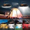 IODOO 16500mAh 60W Rechargeable Camping Light with Remote 3000LM 2700/4000/6500K