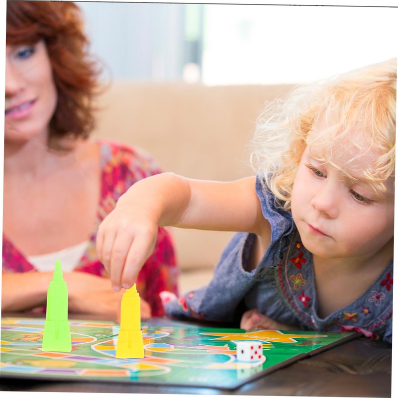 Kisangel 80pcs Board Game Replacement Pieces Building Parts for House