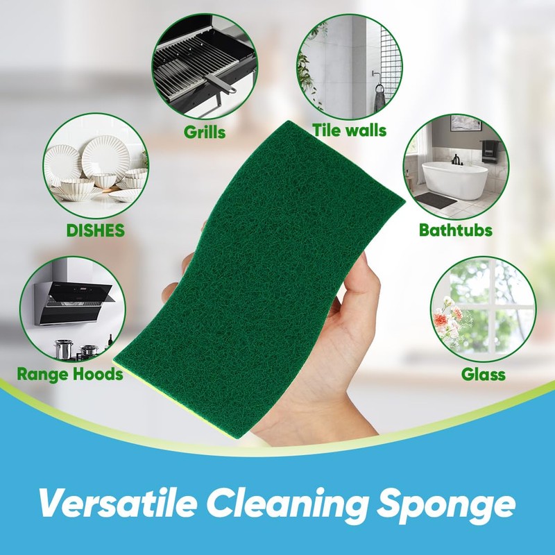 AIDEA Sponges Kitchen, XL Heavy Duty Dish Sponge, Cleaning Dish