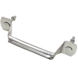 Ideal Security Inc. SK7133 Garage Door Lift Handle, Galvanized, Silver, 5.7 Inch Hole Spacing