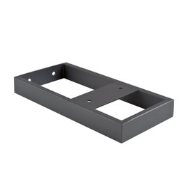 Econoco Anchor Bracket, Black (Pack of 4)