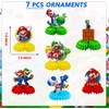 Super Bros Themed Party Decorations, Birthday Party Supplies Decorations Set-Plates