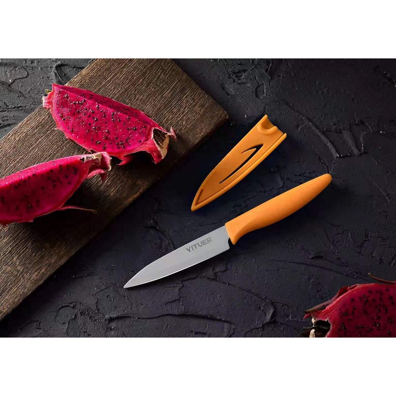 VITUER Paring knife, 4PCS Paring knives (4 Knives and 4