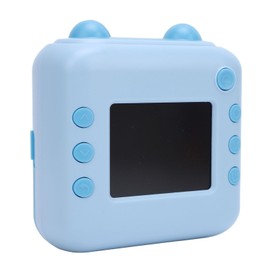 Instant Print Camera for Kids, 50MP 1080P 16x Digital Zoom Kids Camera Instant Print with 2.4 Inch Screen, Digital Video Cameras for Toddler Girls Boys (Blue)