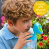 b.box Tritan Drink Bottle, 15 Ounce, Unique Ergonomic Triangular Shape,