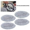 4PCS Fiber Mopping Pads High Strength Mop Cleaning Cloth Replacement