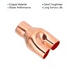 PATIKIL 3/4" x 5/8" x 5/8" ID Tee Y Type