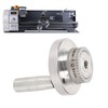 Mini Lathe Hand Wheel, Aluminum Alloy Handwheel with Handle, CNC