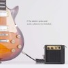 Btuty Wooden Guitar Amplifier Amp Speaker 5W with 6.35mm Input
