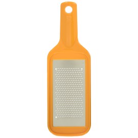 PEARL METAL CC-1203 Ginger and Garlic Condiment Grater, Orange, Total Length 9.3 x 3.0 x 1.2 inches (23.5 x 7.5 x 3 cm)