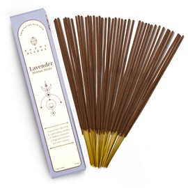 Lavender Incense Sticks, Organic Hand Dipped Incense, Natural Herbs & Aromatic Ingredients, Contain 40 Sticks Inside, Burn Time 45-60 Min, Spiritual Gifts, Incense by Karma Pledge