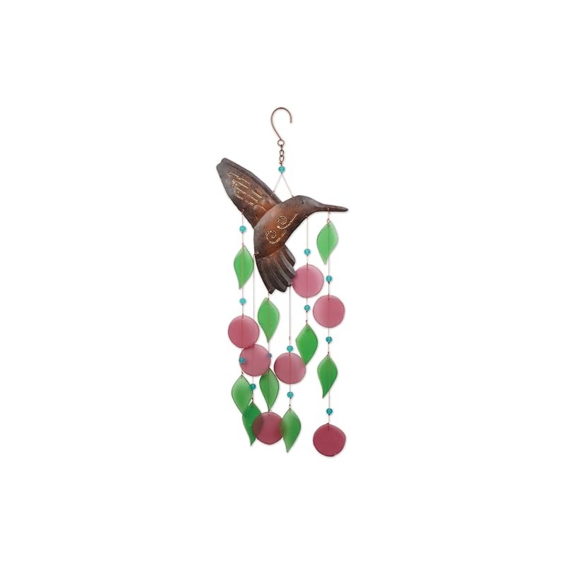 Sunset Vista Designs Windchime - Rustic Boho Metal & Sea