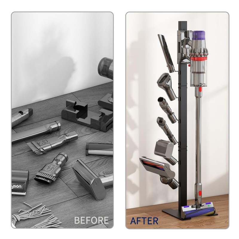 Foho Vacuum Stand Compatible for Dyson, Storage Stand Docking Station